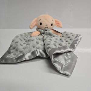 Harry Potter Dobby Baby Lovey Security Blanket Grey Satin Kids Preferred